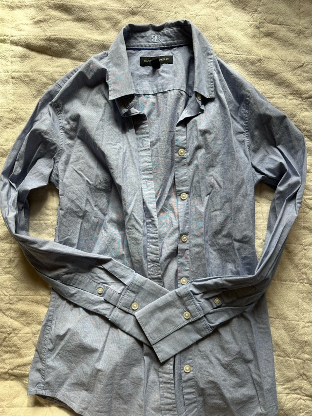 Banana Republic Light Blue Button-Down Shirt